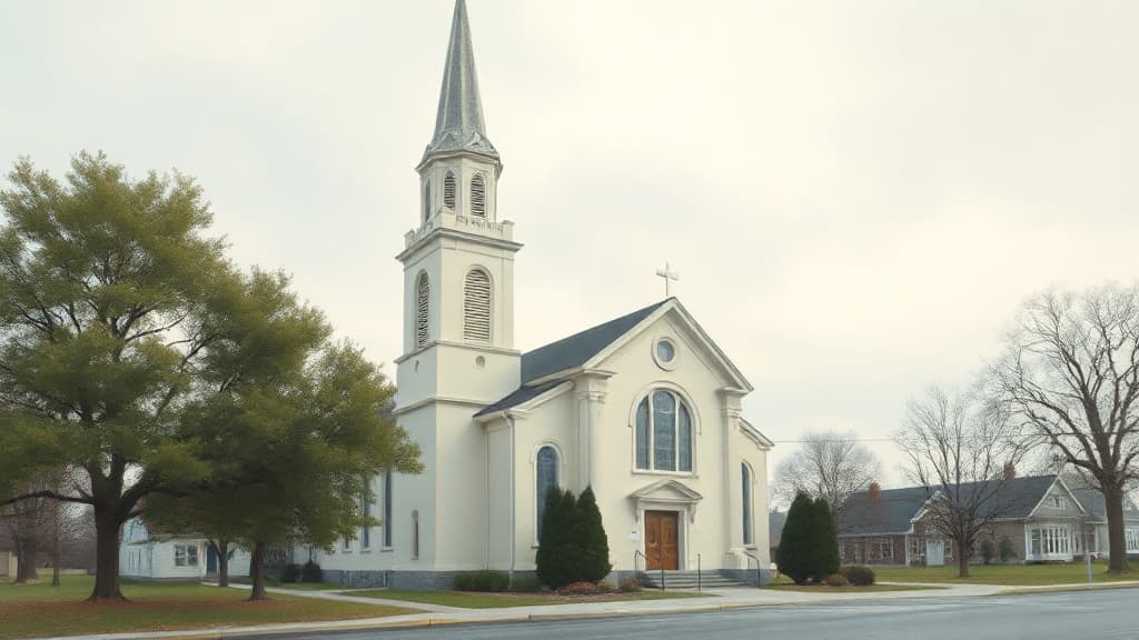 Lake Street Church Undergoes $1.4 Million Steeple Rehabilitation