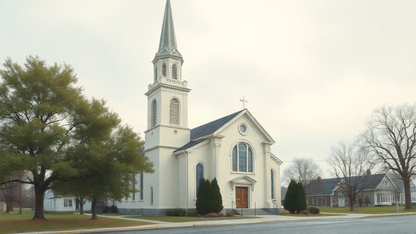 Lake Street Church Undergoes $1.4 Million Steeple Rehabilitation