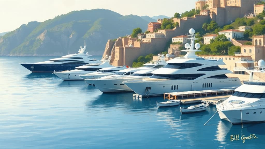 Bill Gates' French Riviera Berths for Sale Following Superyacht Program Shift