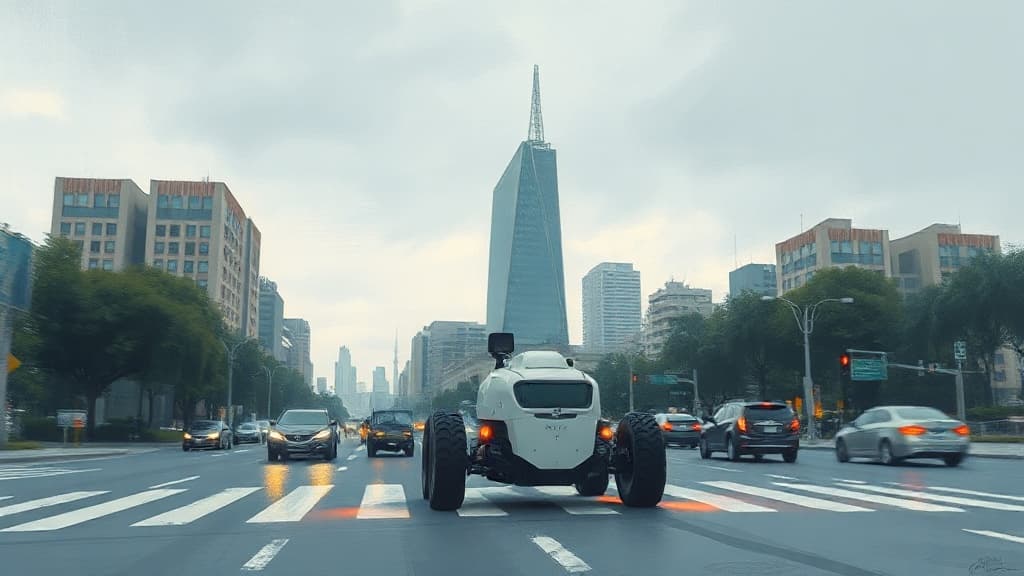AiMOGA Robotics Develops Smart Traffic Management Robot for Urban Environments