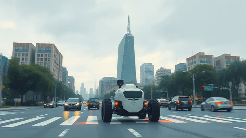 AiMOGA Robotics Develops Smart Traffic Management Robot for Urban Environments
