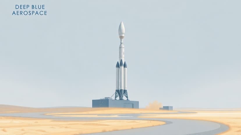 Deep Blue Aerospace Plans Further Testing of Nebula-1 Rocket After Initial Recovery Challenges