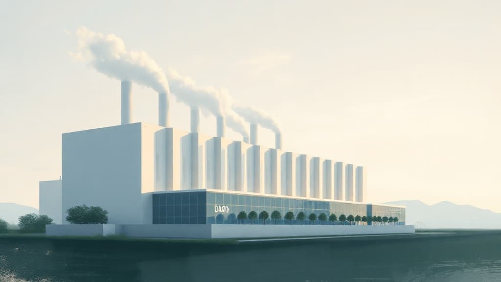 Daqo New Energy to Establish AI Data Center Energy Solutions Facility