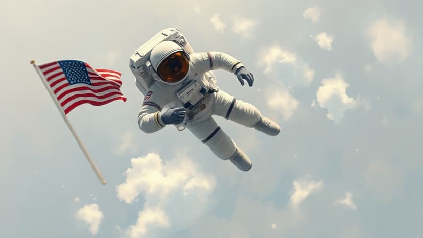 Major Edward White II Completes First American Spacewalk on June 3, 1965
