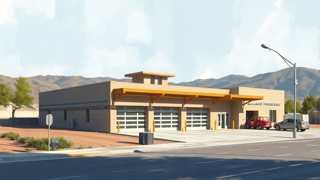 New Eco-Friendly Fire Station 43 Under Construction in Jacumba, CA