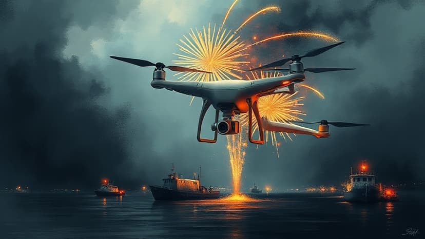 Destin City Council Approves $58K July 4th Drone and Fireworks Show