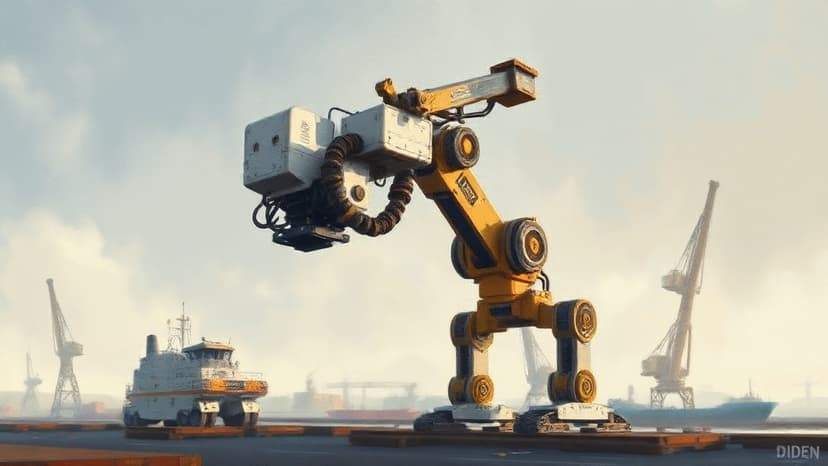Diden Robotics Develops Climbing Robots for Shipbuilding Industry