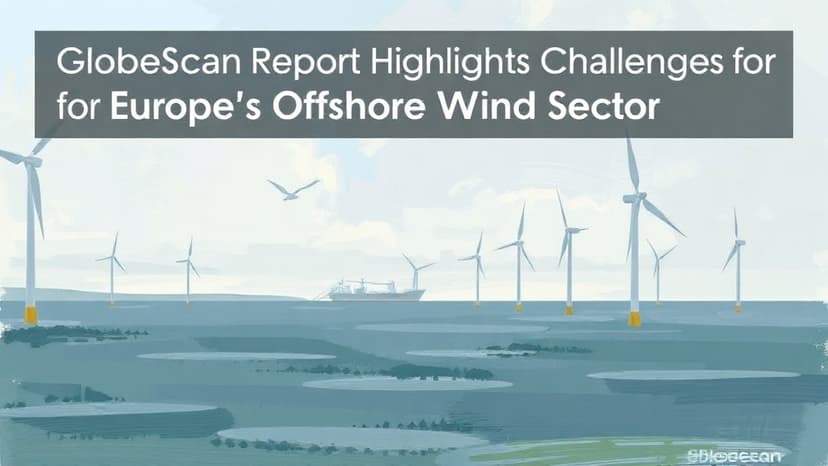 GlobeScan Report Highlights Challenges for Europe's Offshore Wind Sector