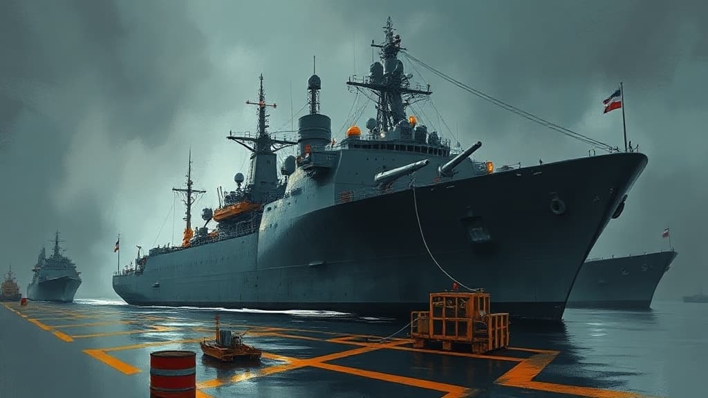 UK Docks Secures Major Contract for Ex-HMS Enterprise Overhaul