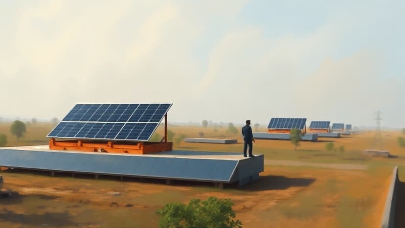 India Approves 250 MW Solar Power Project on Defence Land in Sitapur