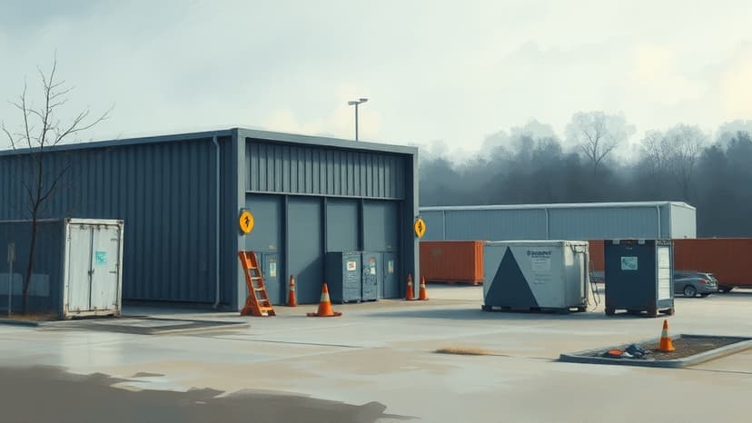 Walloon Recycling Centers Alarmed by Lithium Battery Fires Following CometSambre Incident