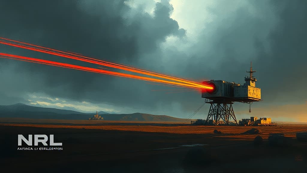 NRL Advances Dual-Use Laser System for Power Transmission and Defense