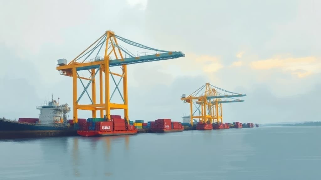 Adani Ports Launches India's First Fully Automated Container Cranes at Vizhinjam