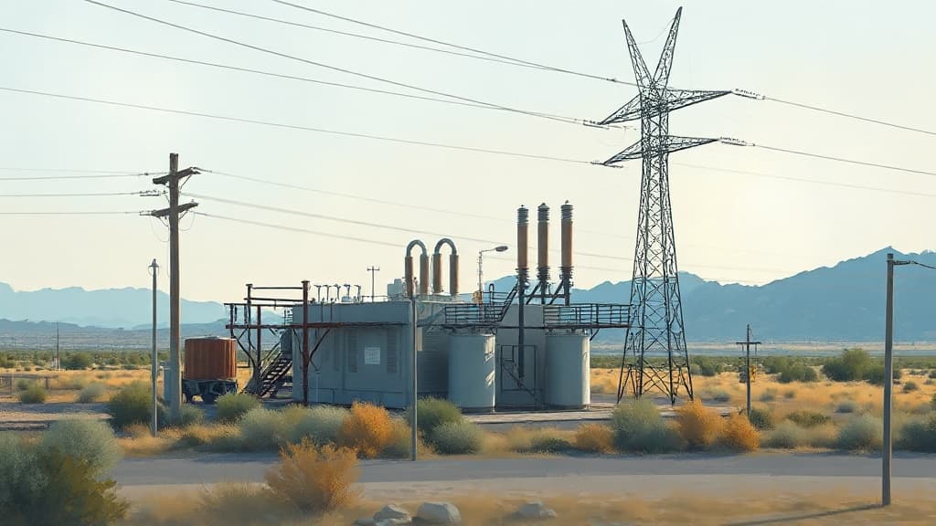 Man Injured at Mesa Substation After Tampering with Equipment