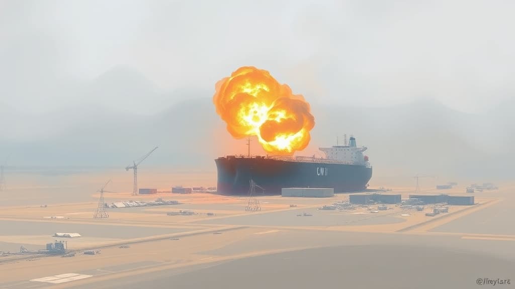 Explosion at Ras Laffan LNG Hub Triggers Emergency Response in Qatar