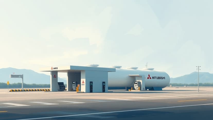 Mitsubishi and Air Water Launch Compact LNG Filling Station Project in Japan