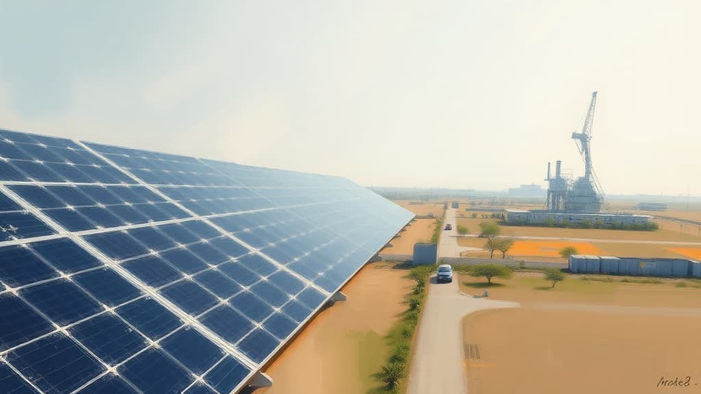 India Targets Domestic Manufacturing in Solar and Hydrogen Sectors to Reduce Imports