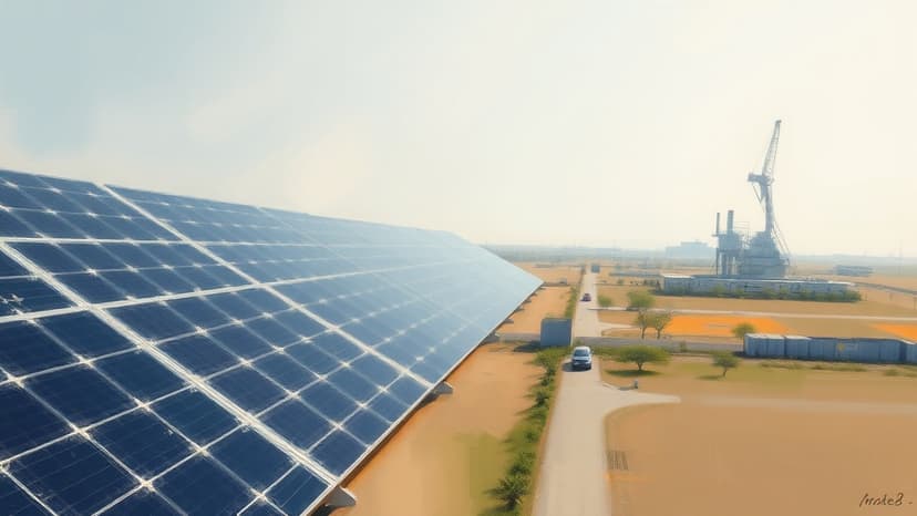India Targets Domestic Manufacturing in Solar and Hydrogen Sectors to Reduce Imports