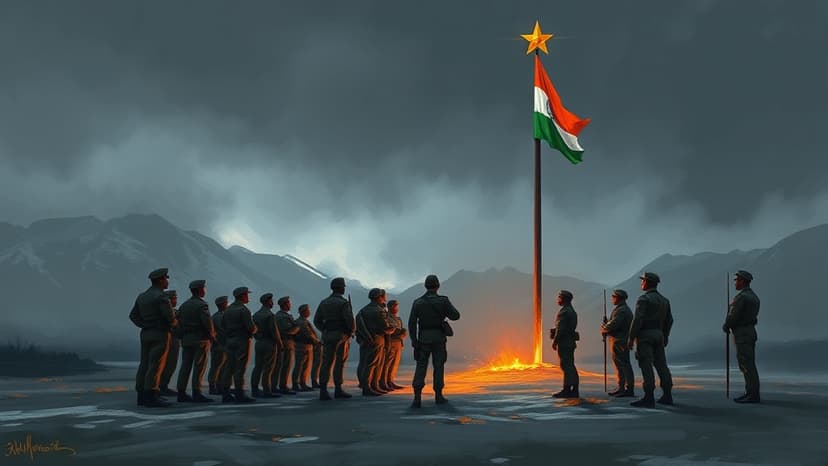 Chinar Corps Unveils High-Mast National Flag at Chandanwari, Jammu & Kashmir