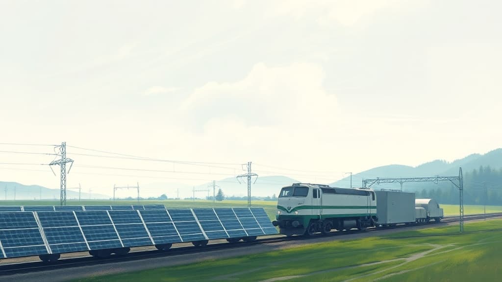 Austria Launches First Agrovoltaic Power Plant for Trains