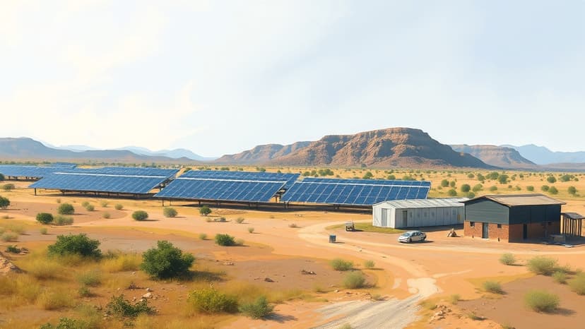 Africa's Renewable Energy Investments: 300 MW Solar, 660 MWh Storage, and Mining Projects