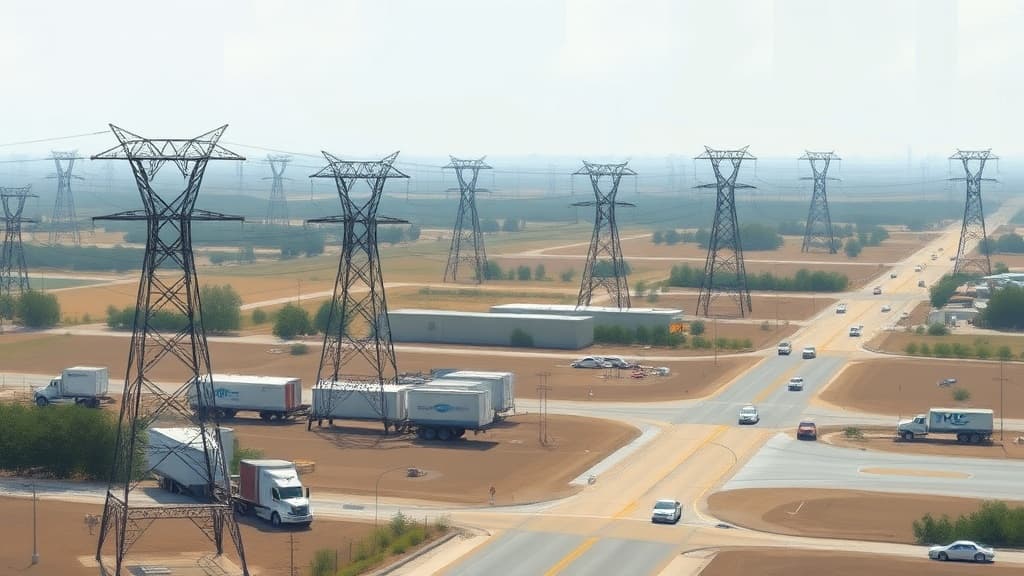 Texas Grid Faces Record Power Demand Amid Heatwave