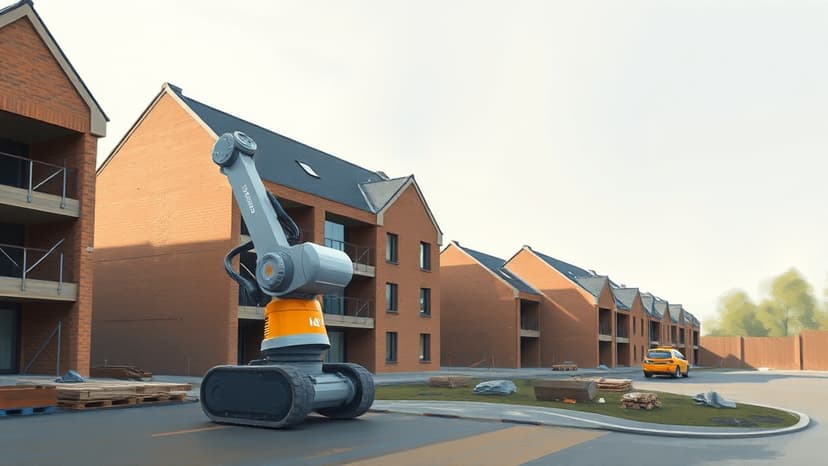 UK's First NHBC-Approved Automatic Brick-Laying Robot Advances in Construction