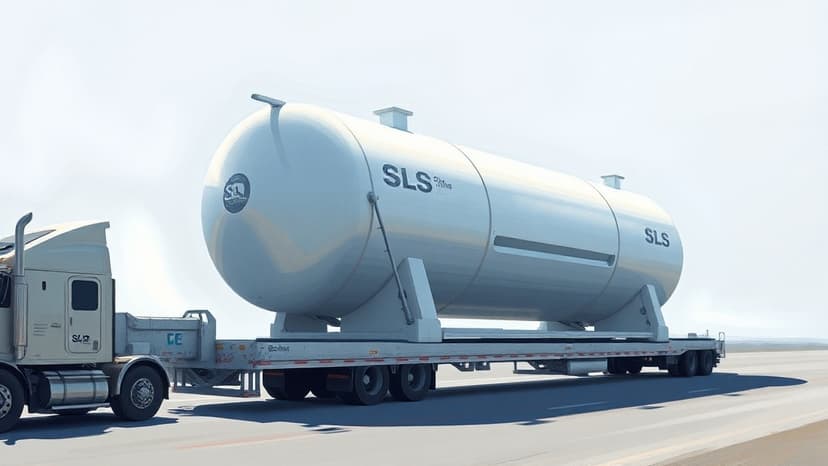 Transport of SLS Liquid Hydrogen Tank for Artemis 4 Mission