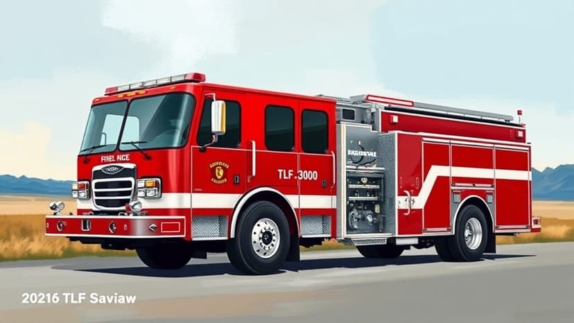 Burbach Volunteer Fire Department Receives New TLF 3000 Fire Truck