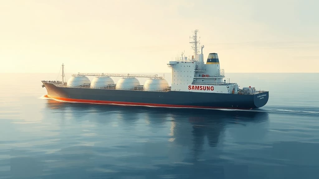 Samsung Heavy Certifies Wind-Assisted LNG Carrier Design