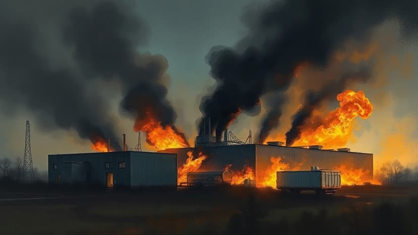 Fire Incident at WB Electronics Plant in Poland Under Investigation for Possible Arson
