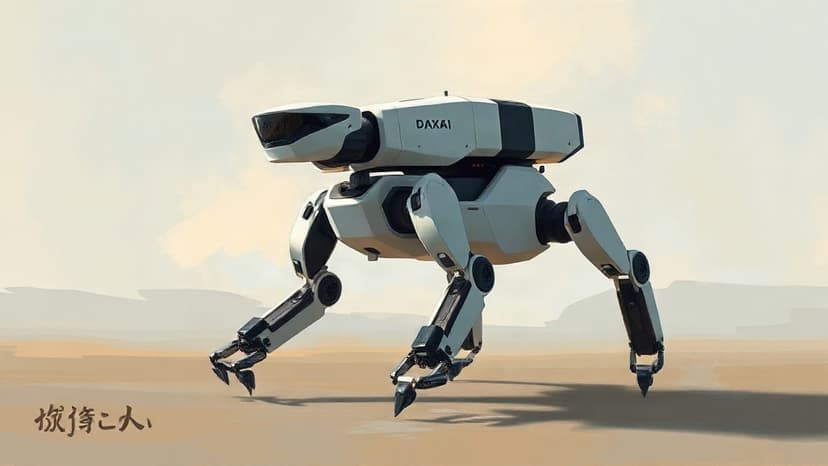 China's DaxAI Robotics Unveils Qiji Quadruped Robot Ahead of Japan's Kawasaki Corleo