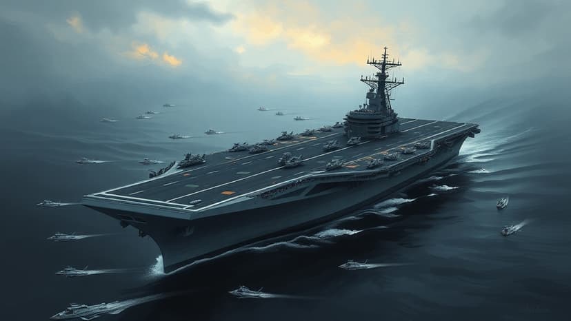 US Navy Plans to Expand Aircraft Carrier Fleet to 12 with New Technologies and Unmanned Systems