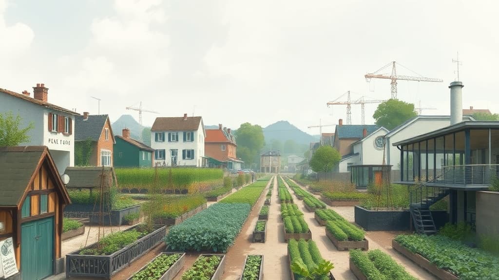 European Urban Agriculture Initiatives Enhance Climate Resilience and Food Systems