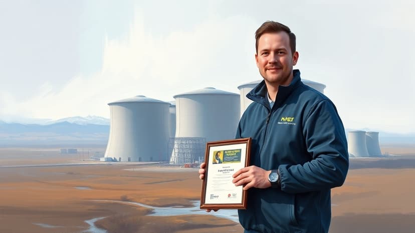 Thomas Dominguez Walker Wins Advanced Apprentice of the Year at Nuclear Skills Awards