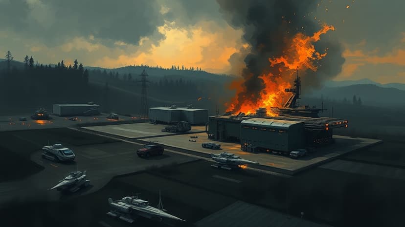 Earthquake Faction Claims Arson Attack on Israeli Weapons Facility in Pardubice, Czech Republic