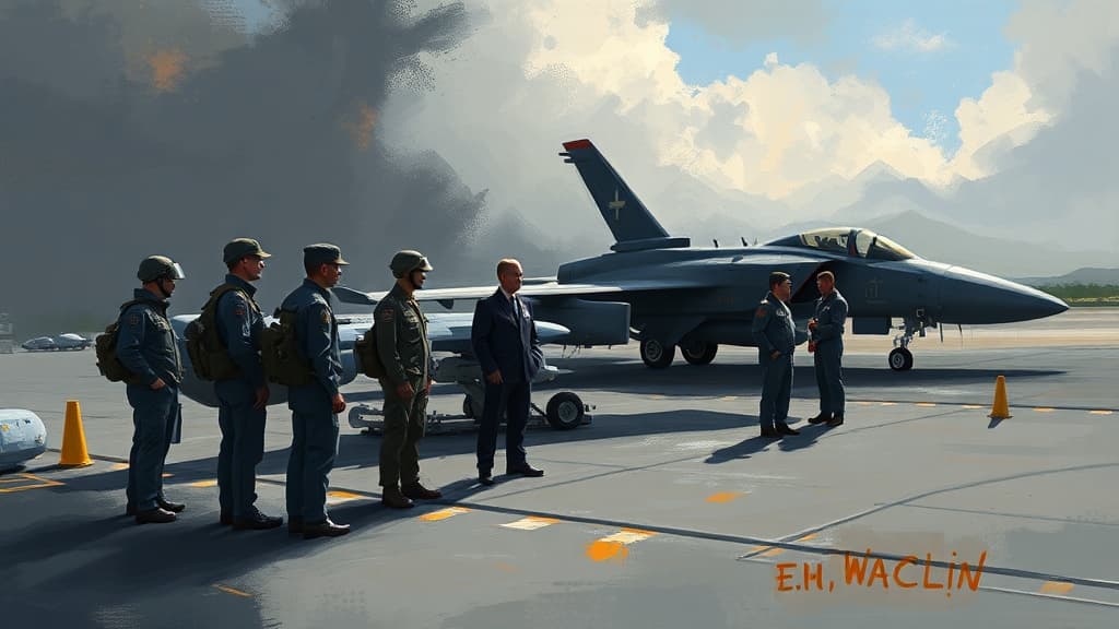 ACC Leadership Visits 350th Spectrum Warfare Wing at Eglin Air Force Base