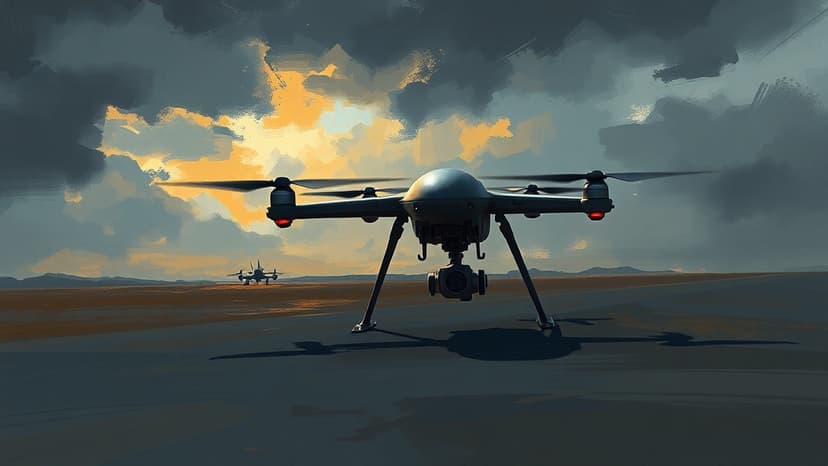 U.S. Air Force and Army Conduct Counter-Drone Testing at Joint Base Andrews