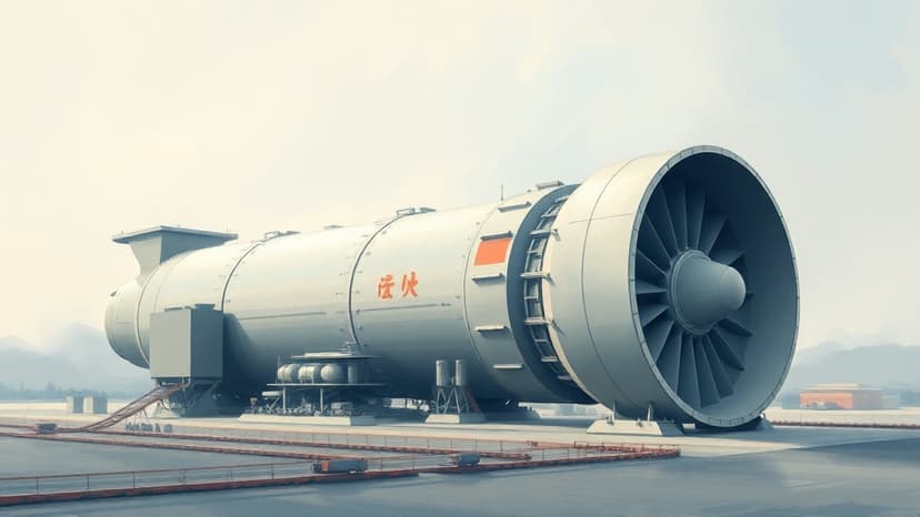China's First 550-Megawatt F-Class Gas Turbine Unit Begins Power Generation