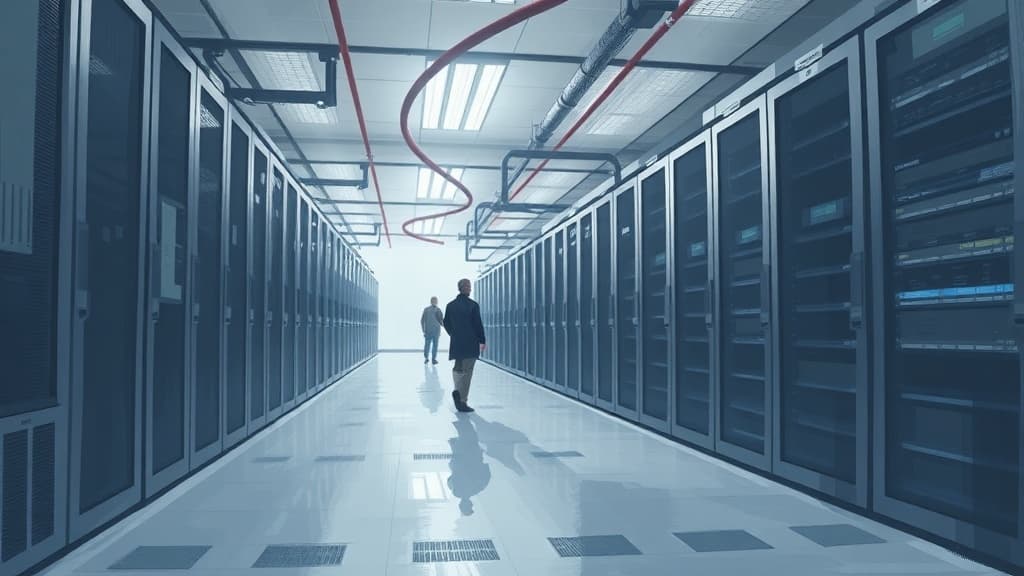 Visit to France's Largest Data Center Highlights Security and Cooling Systems
