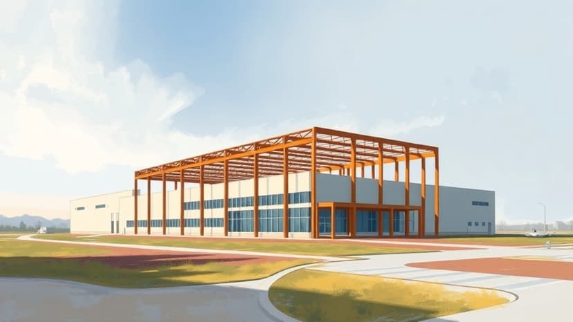 WSU Tech Completes Structural Milestone for Aviation Training Center in Kansas