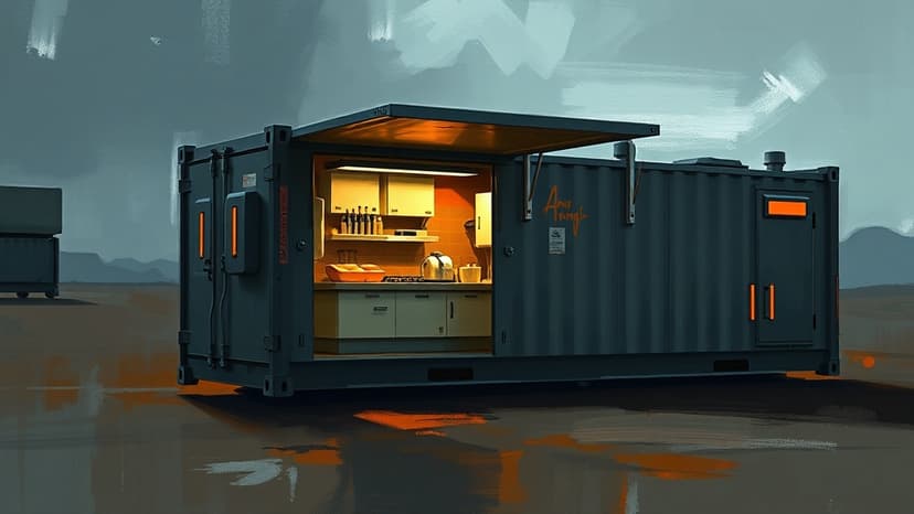 U.S. Army Tests Containerized Autonomous Kitchen for Enhanced Field Meal Access