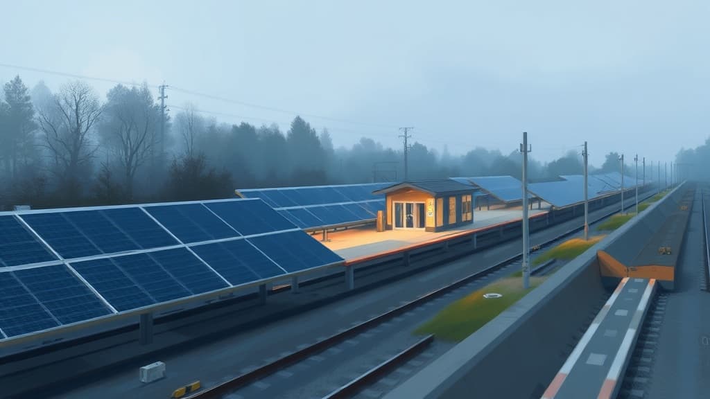 Smartports Launches Pilot Solar Energy Project at Marolles-en-Hurepoix Station in France