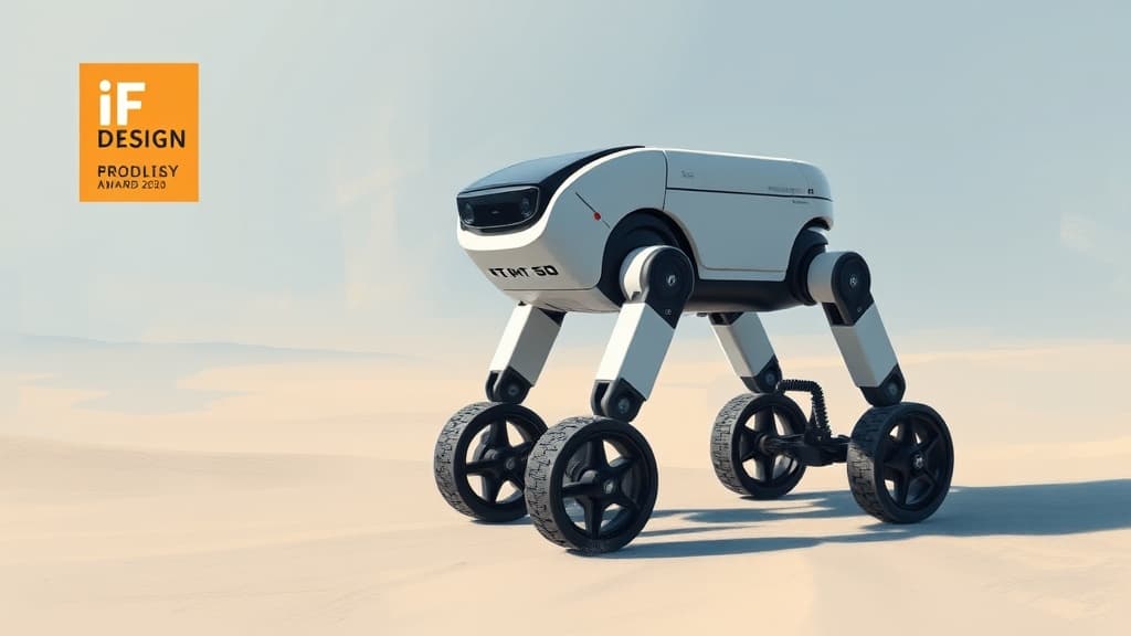 DEEP Robotics Lynx M20 Wins 2026 German iF Design Award for Innovative Wheeled-Legged Robot Design