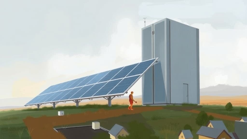 Low Carbon Hub Seeks Investors for UK's First Community-Owned Solar Battery Project