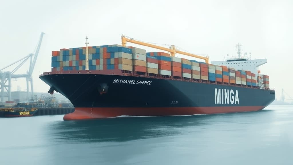 Japan Conducts First Ship-to-Ship Methanol Fuel Transfer in Yokohama