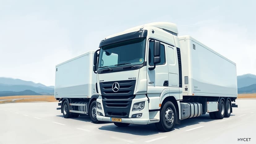 IAV and DEUTZ Introduce Hydrogen-Powered 18-Ton Trucks for Logistics Project HyCET