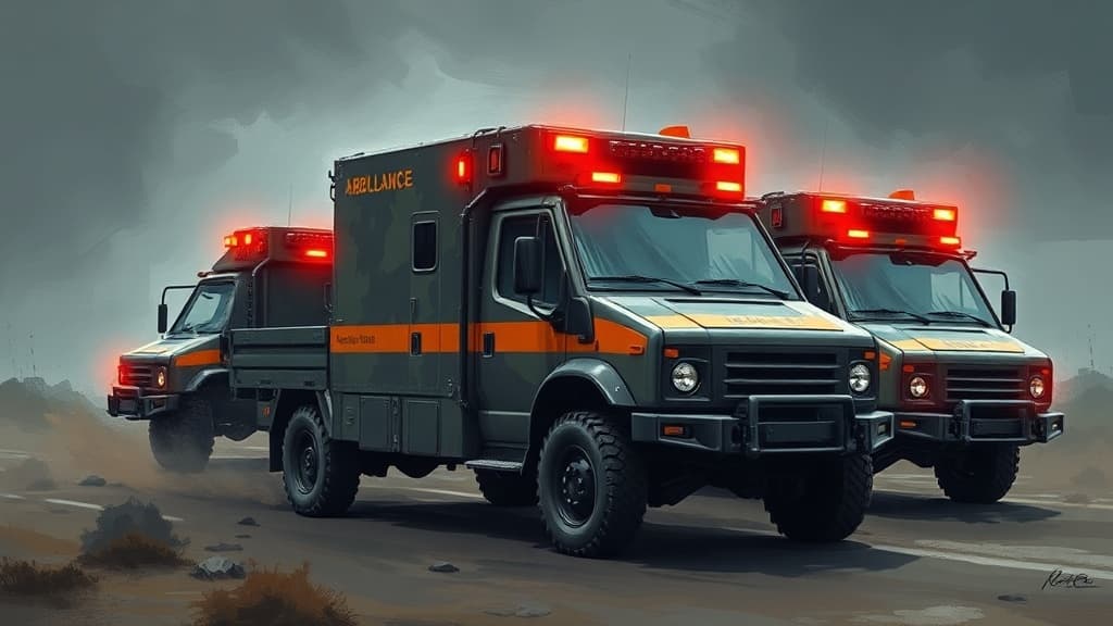 Hungarian Defense Forces Enhance Medical Evacuation with Scorpio Off-Road Ambulances