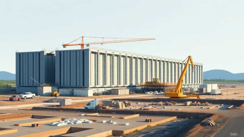 Severe Injury at Google Data Center Construction Site in Saint-Ghislain