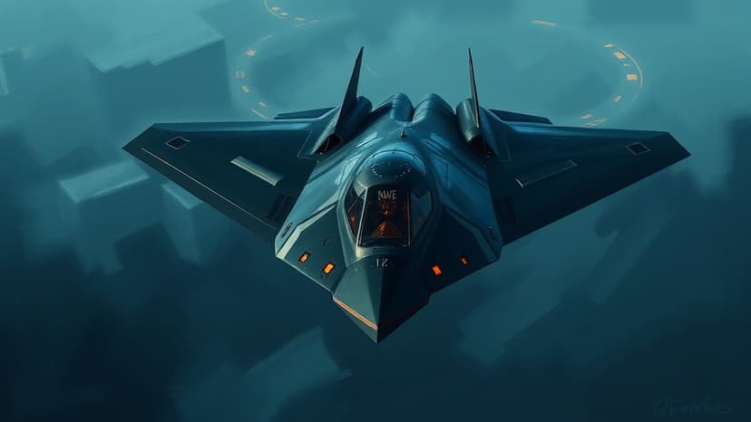 Northrop's Tacit Blue Stealth Aircraft Program Overview